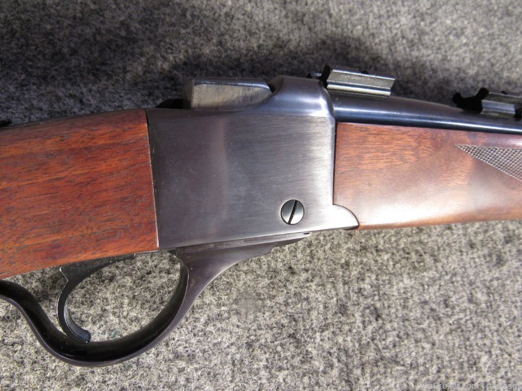 Ruger No. 3 1 223 1979 vintage MINT DELUXE wood, Employee Gun? number 3-img-12