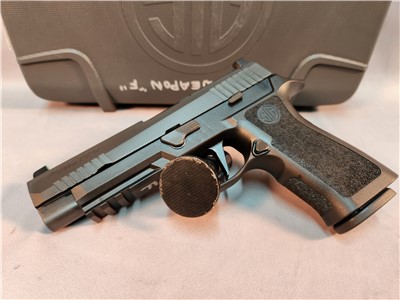 SIG SAUER P320 PRO SUPPRESSOR HIGH SIGHTS 9MM USED! PENNY AUCTION!