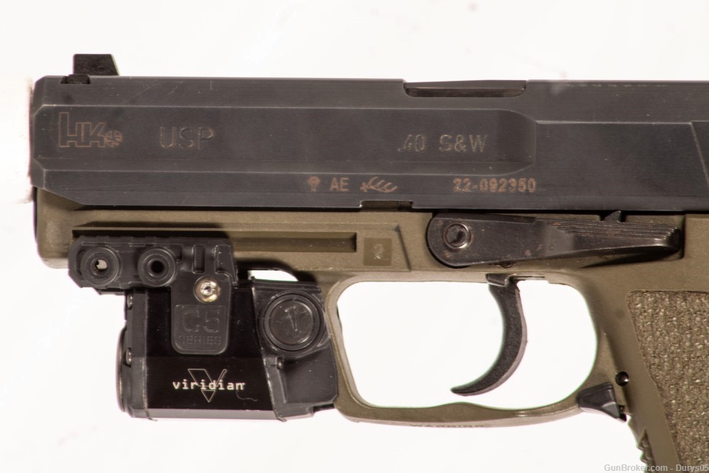 HK USP 40 S&W w/ Light & Laser Durys # 17824-img-5