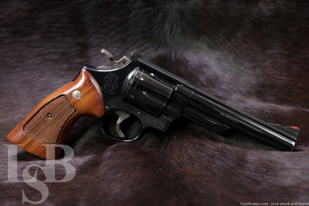 Smith & Wesson S&W Model 29-2 .44 Magnum 6" DA/SA Revolver 1980 NO CA-img-0
