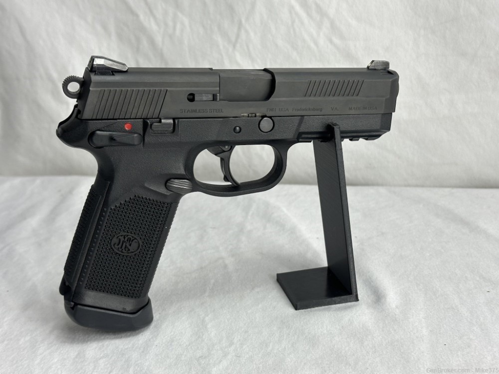 FN Hersal FNX-45 .45 ACP Black Handgun w/ 3 mags & case -img-6