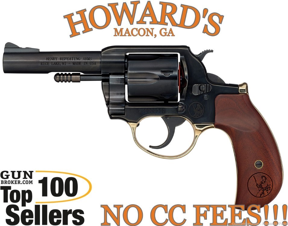 Henry Big Boy Revolver .357 Mag 4" Birdshead H017BDM NIB-img-0