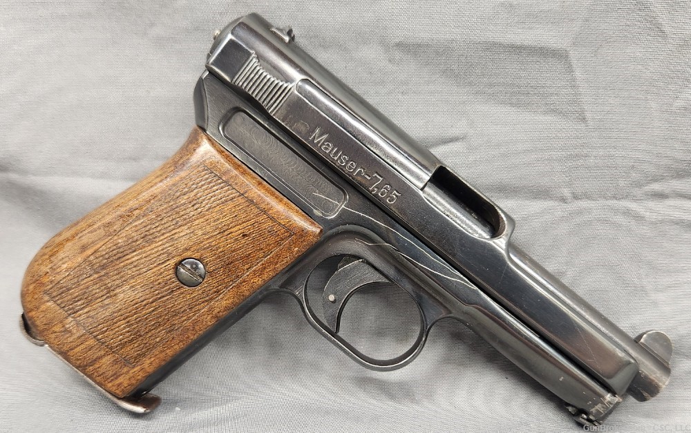 Mauser 1914 pistol 32ACP Muenster Germany police marked-img-1