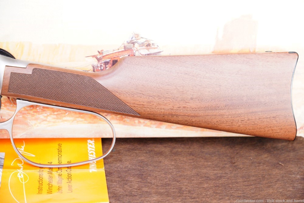 Winchester Model 94 John Wayne Commemorative Lever Rifle & Box .32-40 Win-img-8
