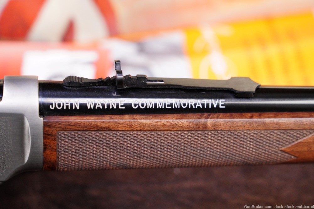Winchester Model 94 John Wayne Commemorative Lever Rifle & Box .32-40 Win-img-22