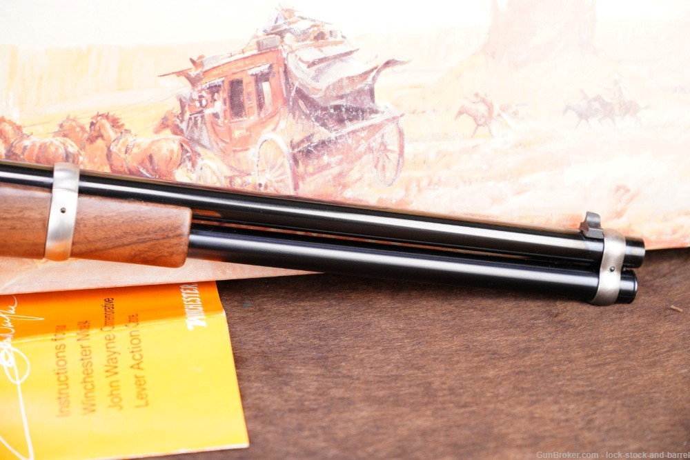 Winchester Model 94 John Wayne Commemorative Lever Rifle & Box .32-40 Win-img-5