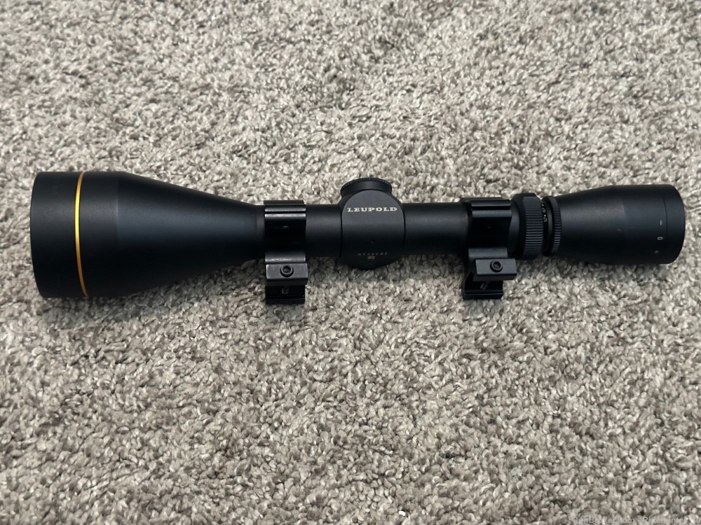 Leupold VX-II 4-12x50mm riflescope matte 1” tube duplex 1/4” click -img-0