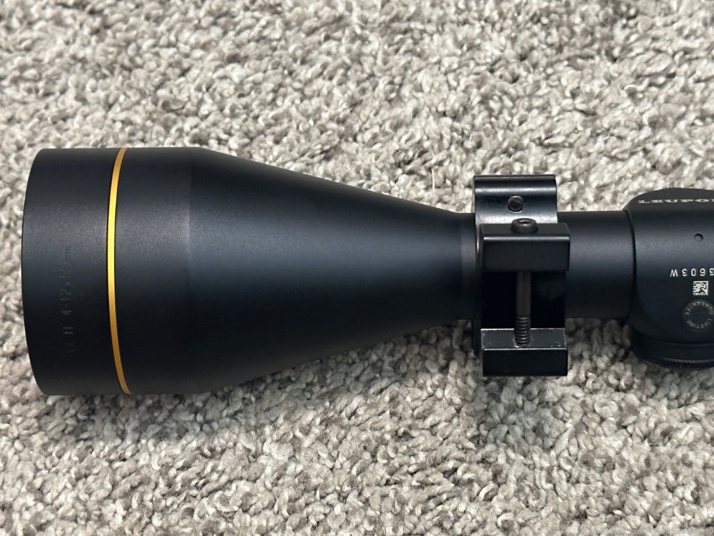 Leupold VX-II 4-12x50mm riflescope matte 1” tube duplex 1/4” click -img-4