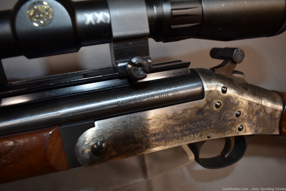 H&R 1871 - .38-55 Win Single-Shot Rifle w/ 3-9x40 Scope-img-9
