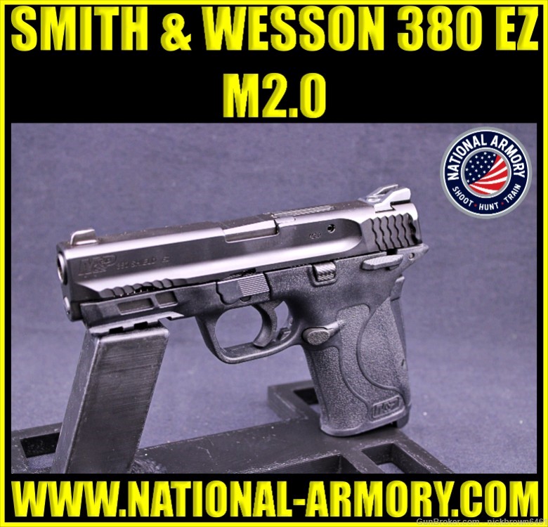SMITH & WESSON M&P SHIELD EZ M2.0 380 AUTO 3.7" HARD CASE S&W 380 ACP  2MAG-img-0