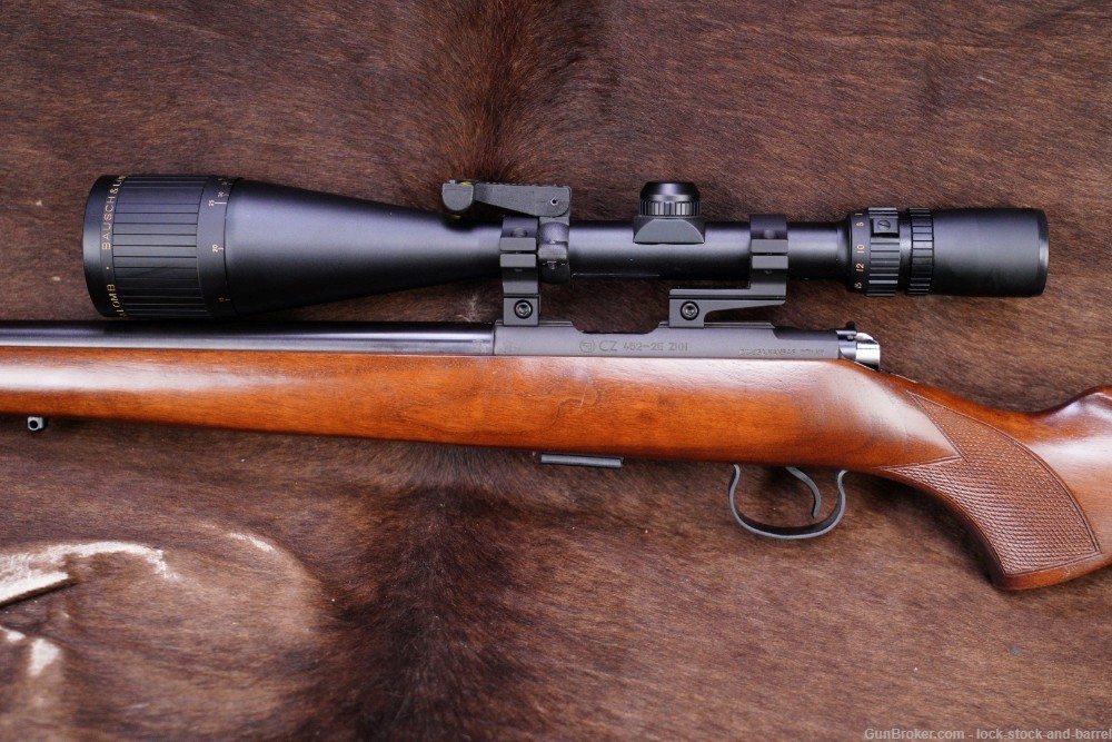 CZ USA Model 452-2E ZKM .22 LR 21" Bolt Action Rifle w/ Bausch & Lomb Scope-img-9