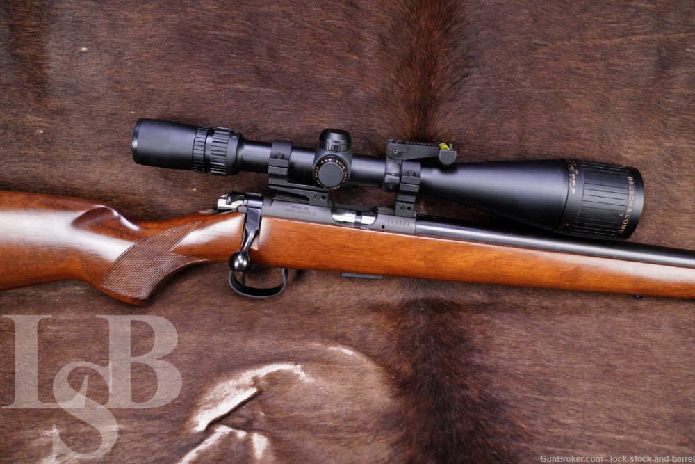 CZ USA Model 452-2E ZKM .22 LR 21" Bolt Action Rifle w/ Bausch & Lomb Scope-img-0