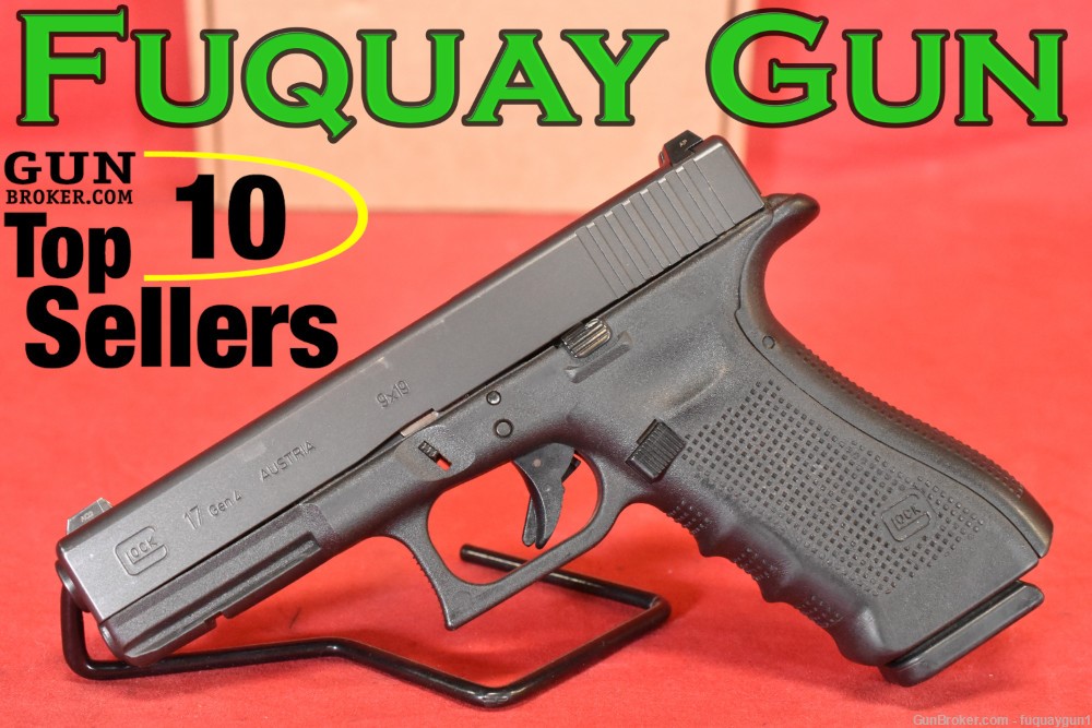 Glock 17 Gen 4 9mm 4.5" 17rd Law Enforcement Trade In G17 17-17-img-0
