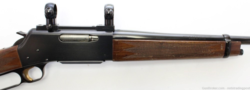 Browning BLR 81 20" Barrel 243 Win Wood Stock Lever Action Rifle 1982 Japan-img-2