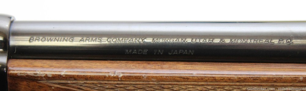Browning BLR 81 20" Barrel 243 Win Wood Stock Lever Action Rifle 1982 Japan-img-15