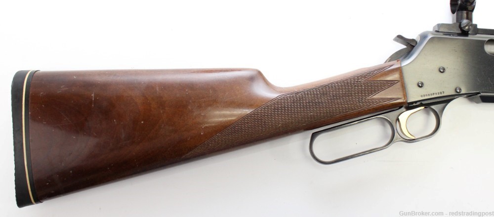 Browning BLR 81 20" Barrel 243 Win Wood Stock Lever Action Rifle 1982 Japan-img-1