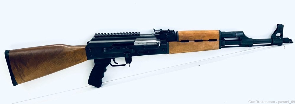 Zastava C.A.I. PAP M70 7.62X39 Semi- Auto AK Rifle 17" Barrel Wood/Blued-img-0