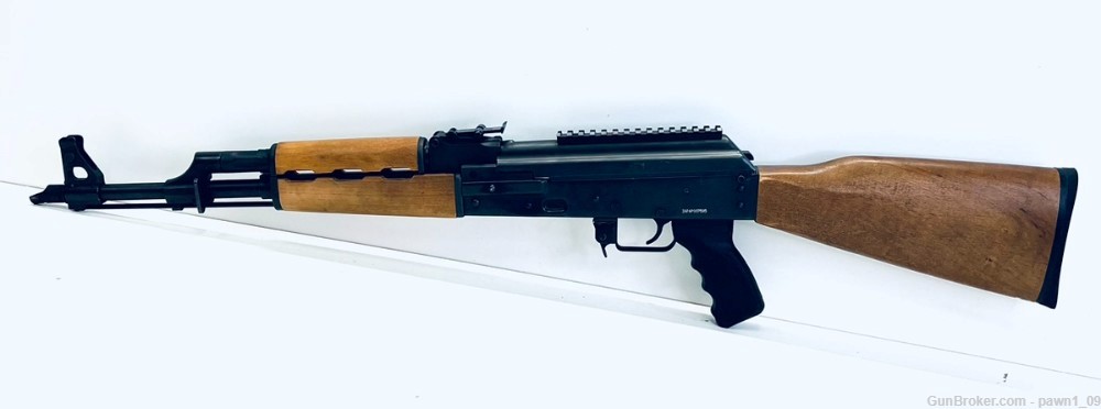 Zastava C.A.I. PAP M70 7.62X39 Semi- Auto AK Rifle 17" Barrel Wood/Blued-img-1