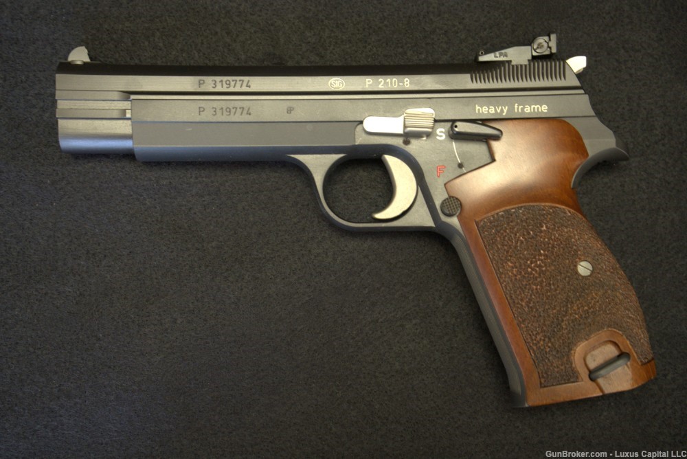 SIG SAUER P210-8 UPSIDE-DOWN 8 FROM LÉON CROTTET TO LORENZ VETTER-img-2