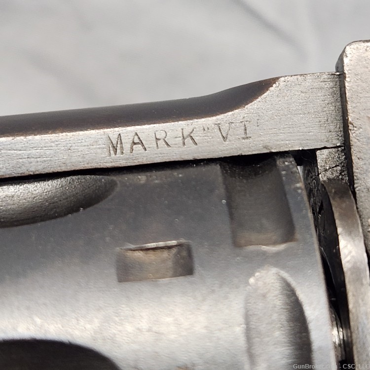 Webley Mark VI revolver .45 ACP 1919 N prefix post war Irish Armed Services-img-27