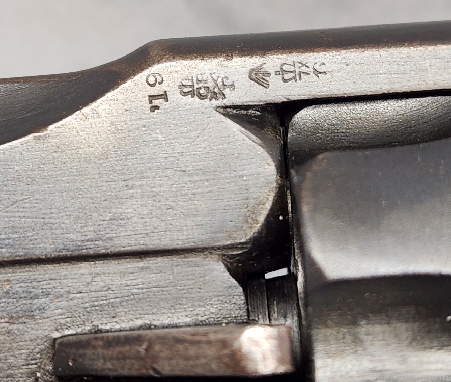 Webley Mark VI revolver .45 ACP 1919 N prefix post war Irish Armed Services-img-26