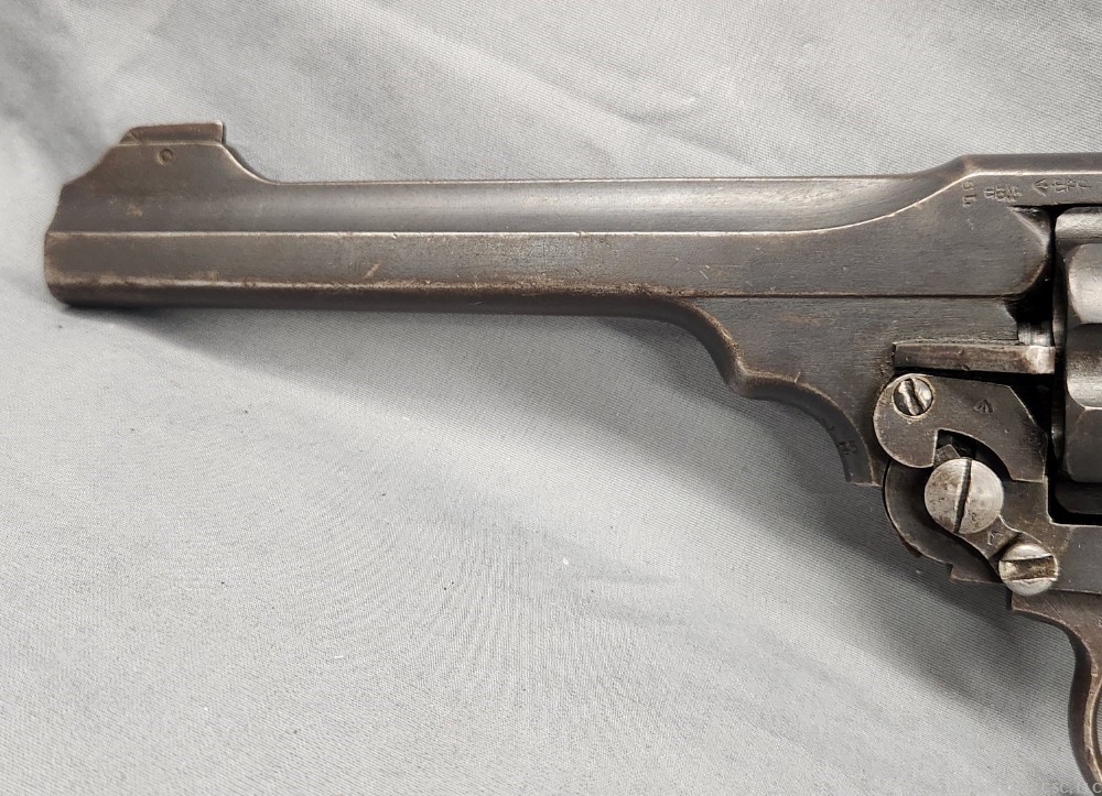 Webley Mark VI revolver .45 ACP 1919 N prefix post war Irish Armed Services-img-23