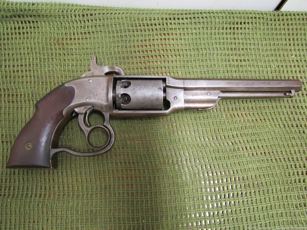 Civil War Era Savage R.F.A. CO. Model 1861 Navy .36 Cal Percussion Revolver-img-1