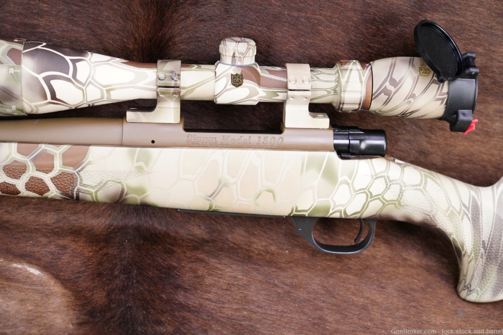 Howa Hogue Kryptek Highlander 1500 .308 Win Bolt Rifle Action Rifle & Scope-img-9