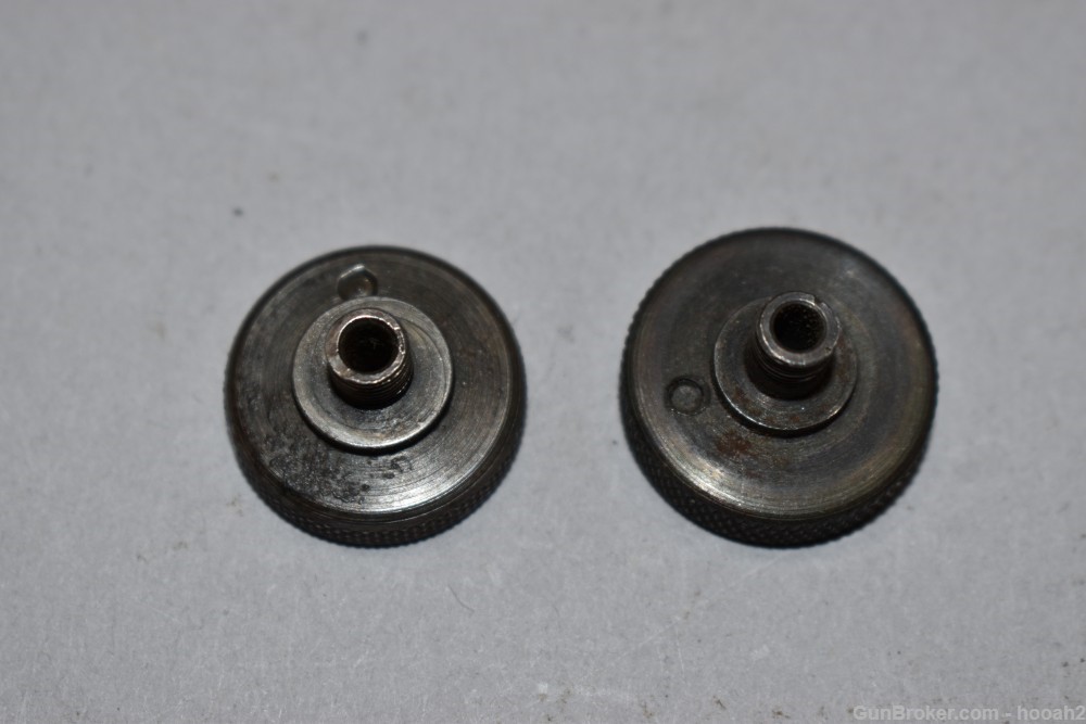 2 Vintage Stevens No 105 TYPE Selectable Aperture Rear Sight Discs READ-img-3