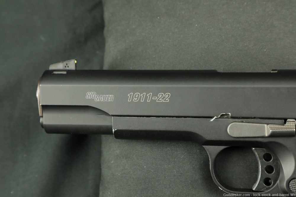 SIG Sauer 1911-22-B .22 LR 5” 1911 Semi-Auto Rimfire pistol MFD 2014-img-23