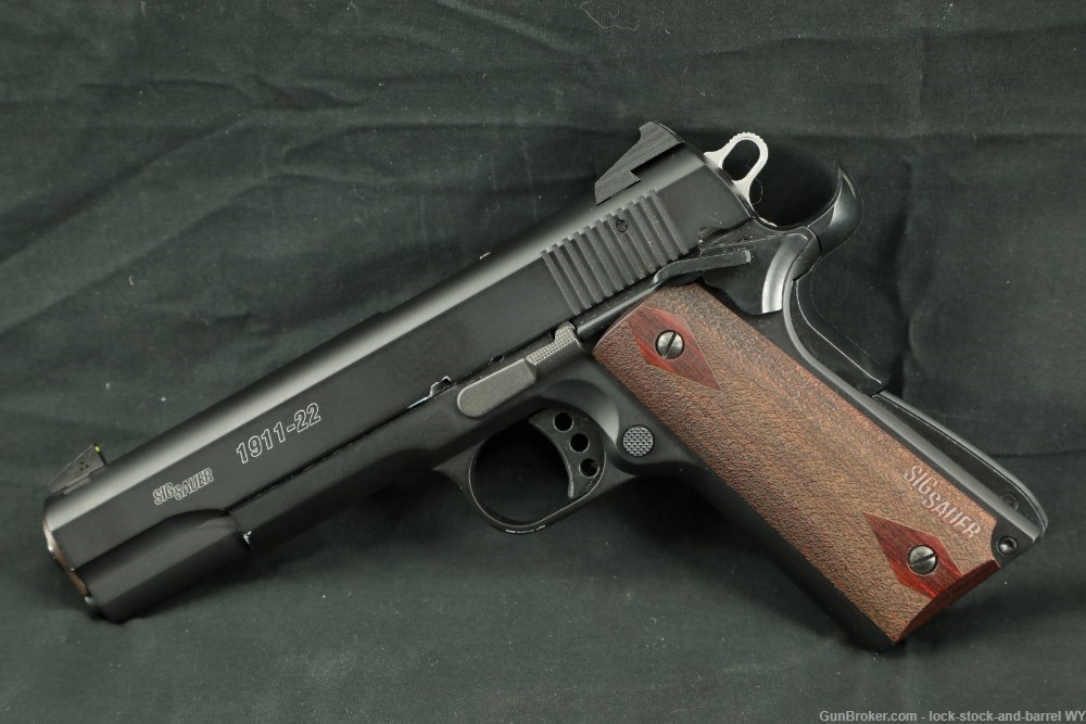 SIG Sauer 1911-22-B .22 LR 5” 1911 Semi-Auto Rimfire pistol MFD 2014-img-6