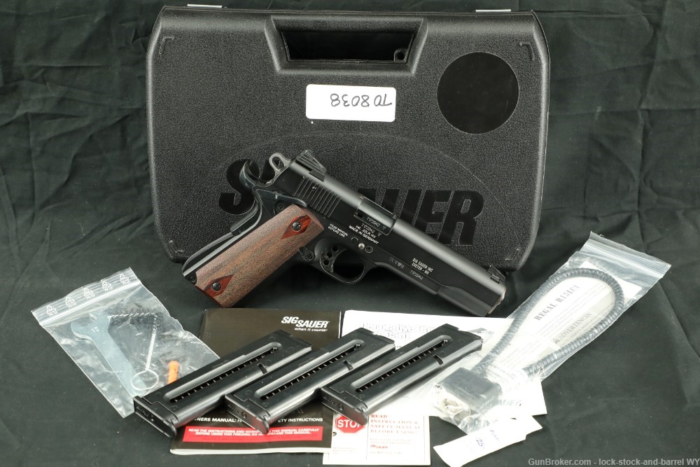 SIG Sauer 1911-22-B .22 LR 5” 1911 Semi-Auto Rimfire pistol MFD 2014-img-2