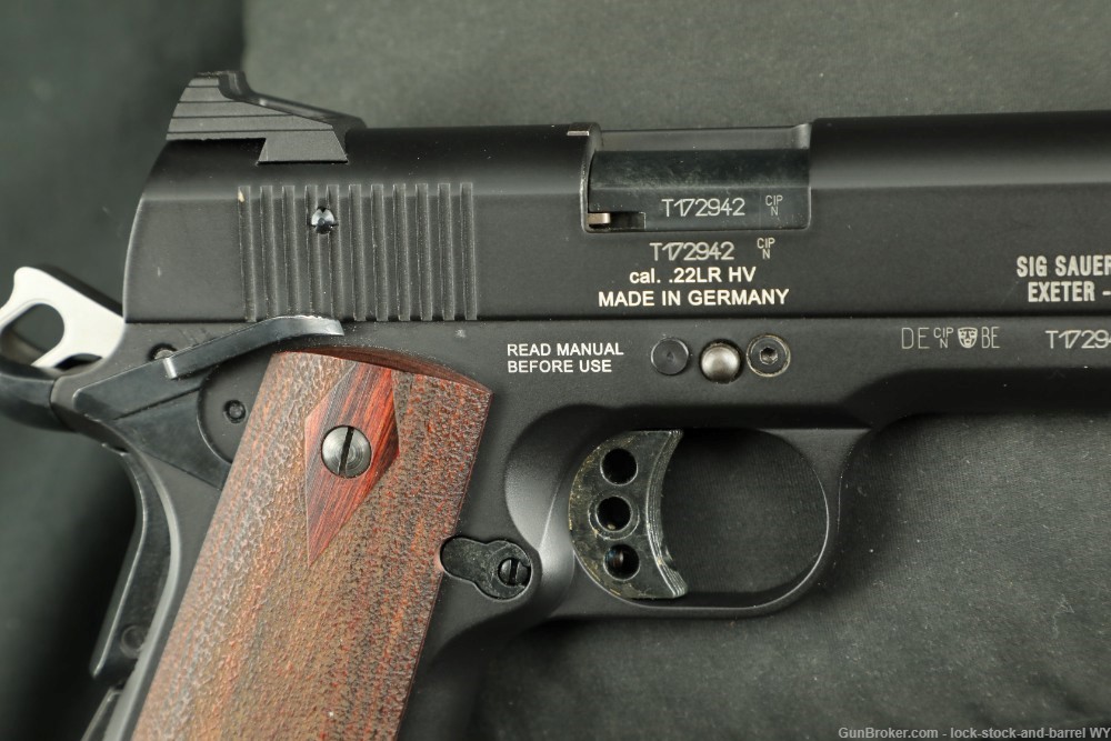 SIG Sauer 1911-22-B .22 LR 5” 1911 Semi-Auto Rimfire pistol MFD 2014-img-17