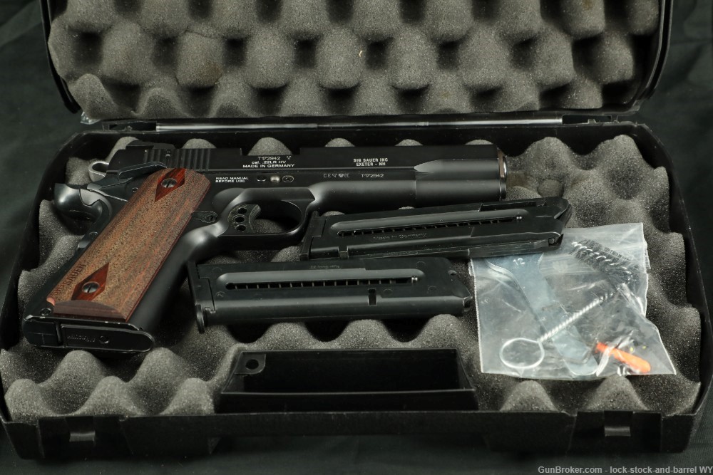 SIG Sauer 1911-22-B .22 LR 5” 1911 Semi-Auto Rimfire pistol MFD 2014-img-38