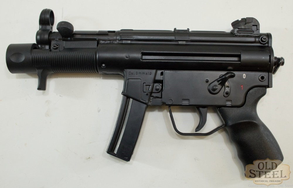 German HK SP89 Pre-Ban 9mm MP5K Comes W/ Claw Mount, 5 Mags, Speed Loader-img-42