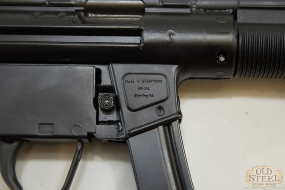 German HK SP89 Pre-Ban 9mm MP5K Comes W/ Claw Mount, 5 Mags, Speed Loader-img-37