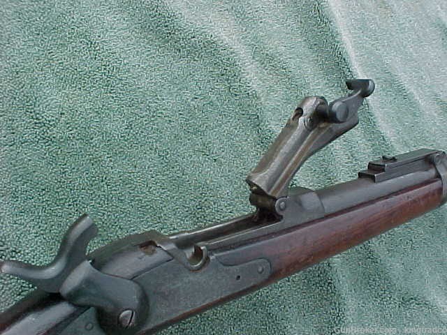 US SPRINGFIELD 45-70 - Trapdoor Rifle Model 1873 Mfg 1886-img-7