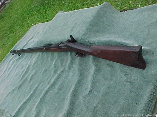 US SPRINGFIELD 45-70 - Trapdoor Rifle Model 1873 Mfg 1886-img-1