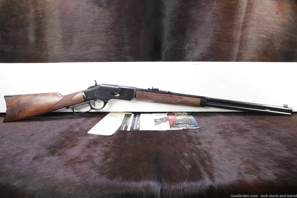 Winchester Miroku Model 1873 .44-40 Win 24” Lever Action Rifle & Box, 2019-img-8