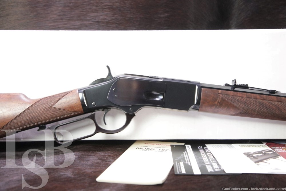 Winchester Miroku Model 1873 .44-40 Win 24” Lever Action Rifle & Box, 2019-img-0