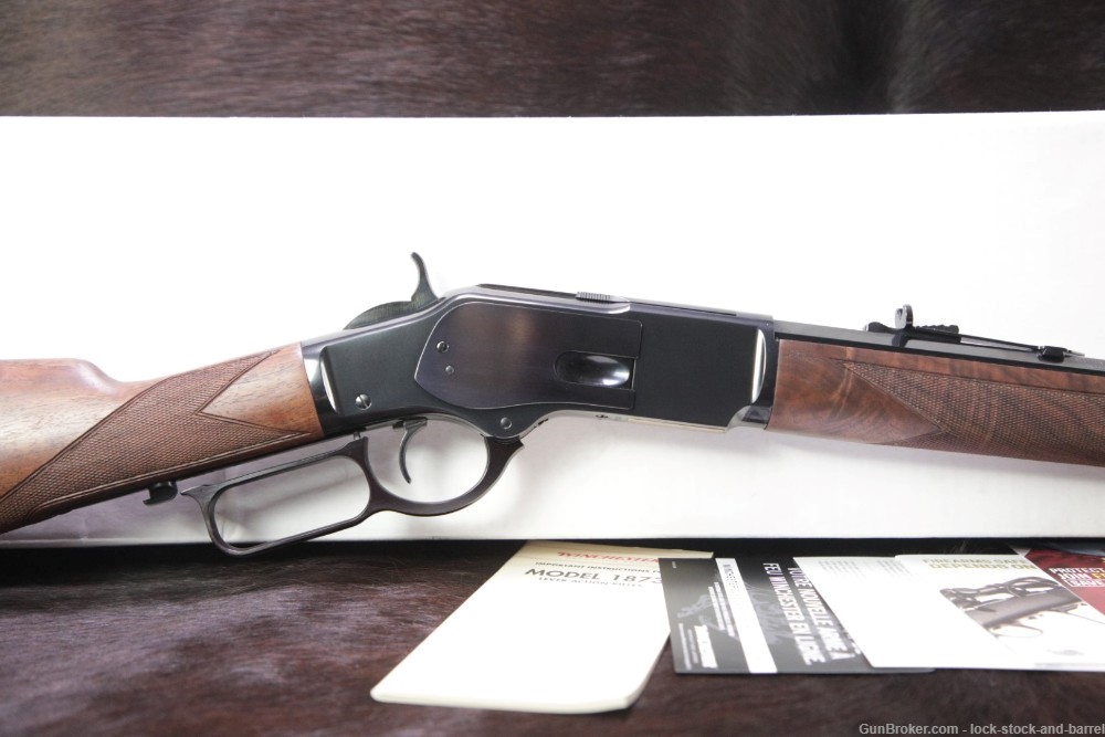 Winchester Miroku Model 1873 .44-40 Win 24” Lever Action Rifle & Box, 2019-img-3