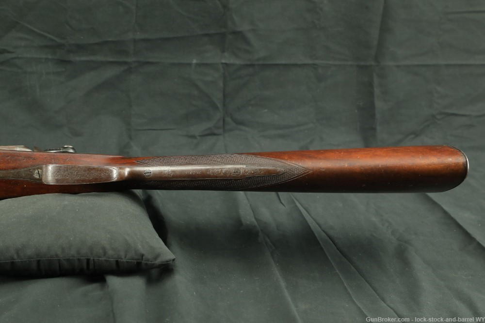 Joseph Manton Back-Action 10 GA Percussion SXS Shotgun, 1830s Antique-img-20
