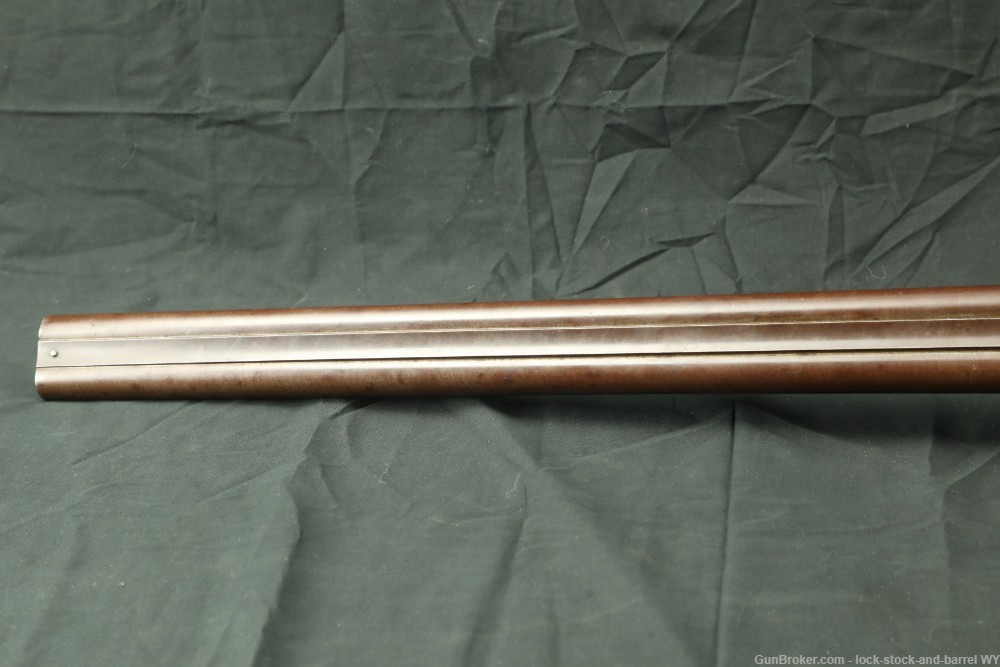 Joseph Manton Back-Action 10 GA Percussion SXS Shotgun, 1830s Antique-img-13