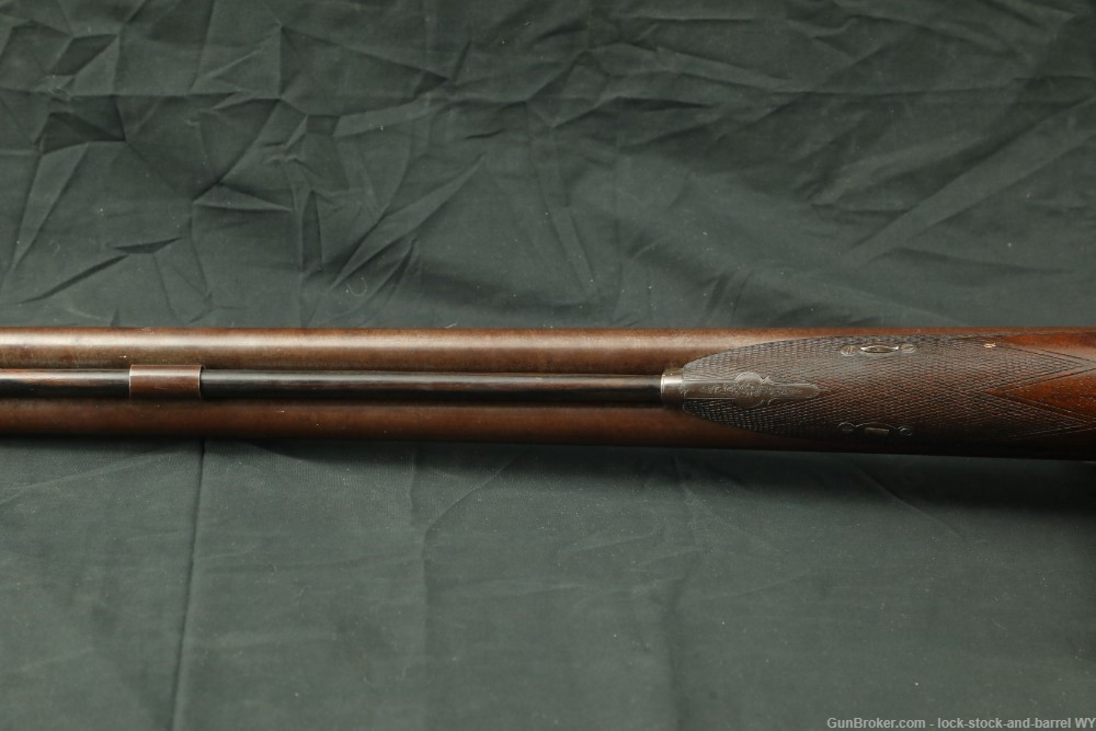 Joseph Manton Back-Action 10 GA Percussion SXS Shotgun, 1830s Antique-img-18