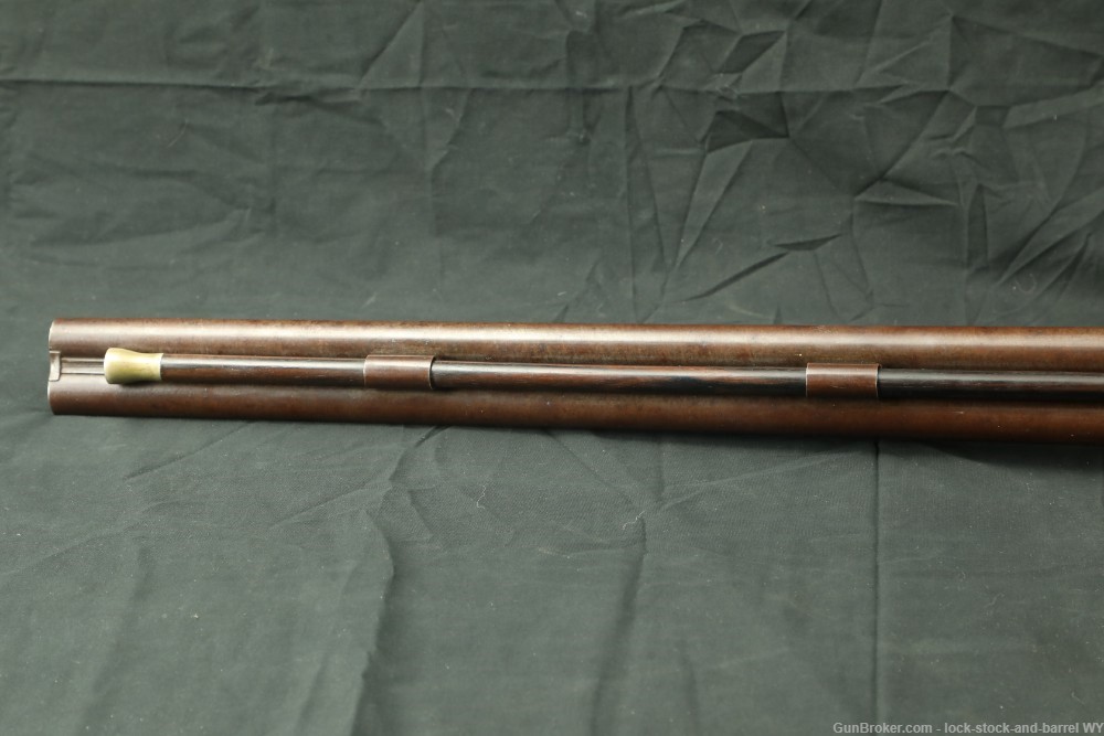 Joseph Manton Back-Action 10 GA Percussion SXS Shotgun, 1830s Antique-img-17