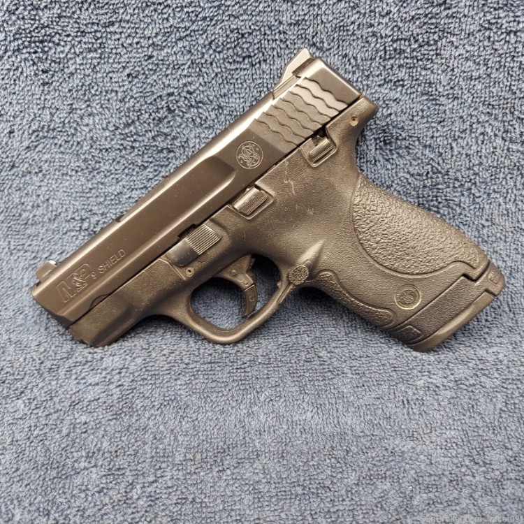 SMITH & WESSON M&P 9 SHIELD SEMI-AUTO PISTOL 9MM W/ THUMB SAFETY  3"BBL-img-0