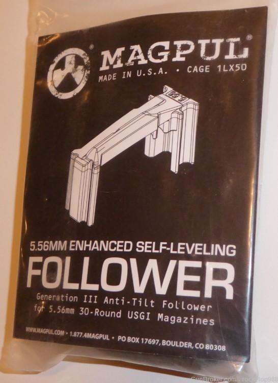 MagPul AR-15 Magazine No Tilt Followers - 3 per Pack-img-0