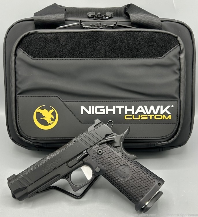 Nighthawk Custom Bob Marvel 9mm 4.25" Commander Frame Optic Ready IOS-img-0