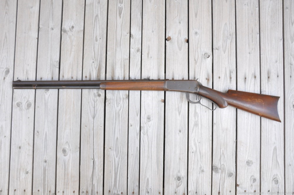 1896 Production Winchester Model 1894 Semi Deluxe 38-55 Special Order Rifle-img-1