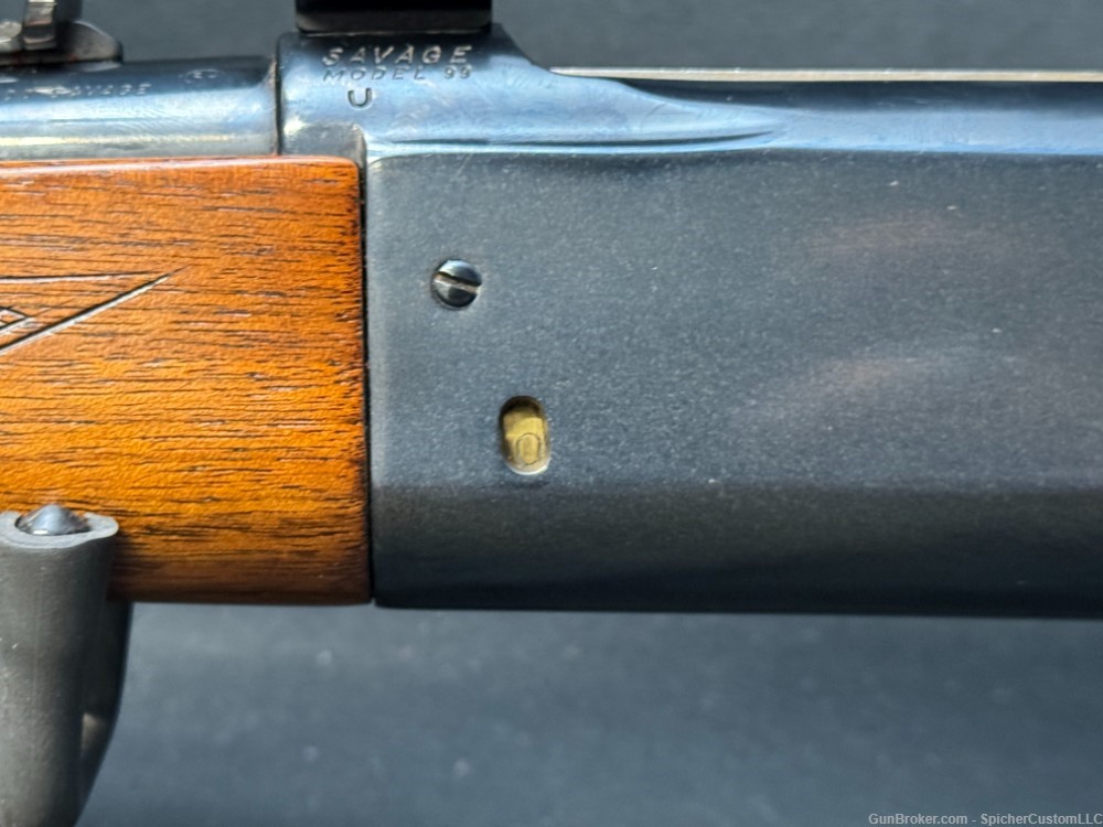 Savage 99F Featherweight Lever Action 300 Savage - Simmons 1044 - MFD 1956-img-8